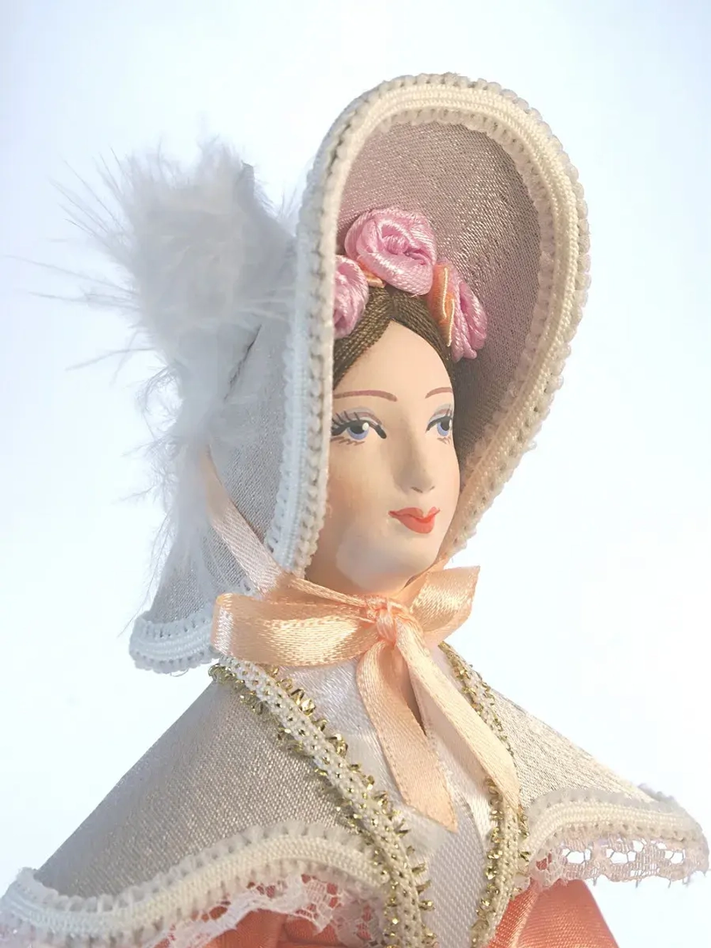 Кукла Барышня в летнем платье 19 века