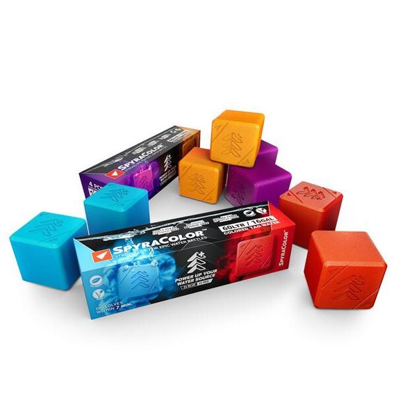 Набор для окрашивания воды SpyraColor (Yellow-Purple/Желтый-Фиолетовый)