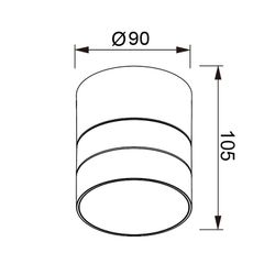 9102 Настенный уличный светильник SALER