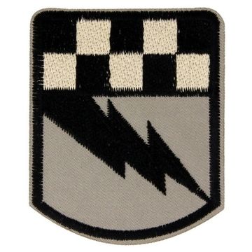 Нашивка Шашка с молнией