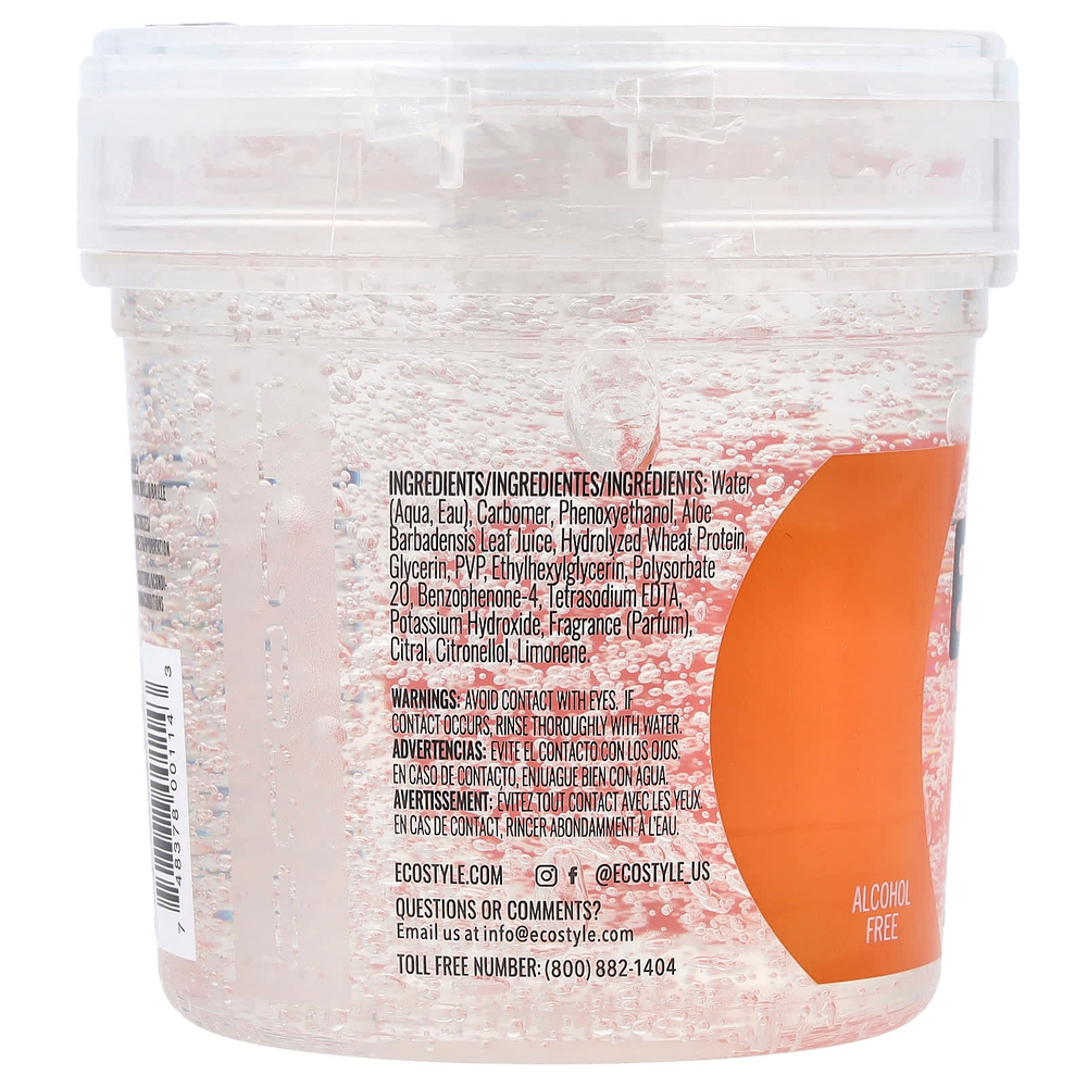 Eco Style, гель для укладки волос, для всех типов волос, Krystal, 454 г (16 унций)