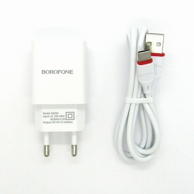 Сетевое зарядное устройство BOROFONE BA68A 1USB Type-C