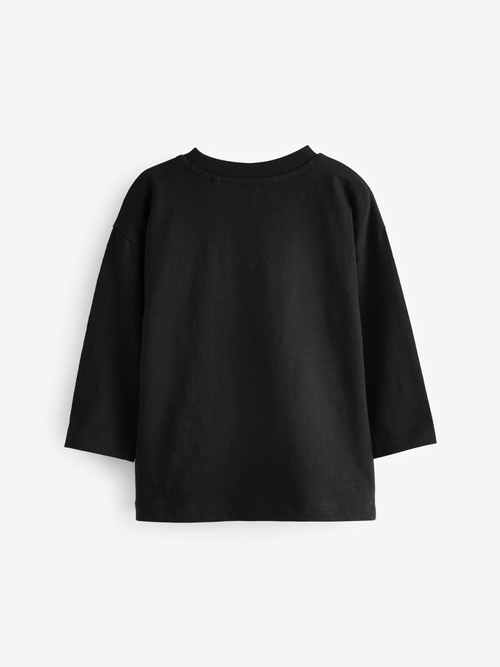 Лонгслив для мальчика Next 975-570, Черный