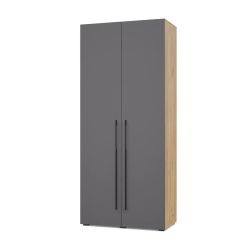 Шкаф двухстворчатый Стоун С20 (полки+штанга) ЛДСП, МОДЕРИУМ, г. Ижевск