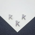 Буква "K", сталь, 9мм, литера, алфавит