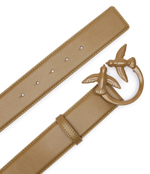 Кожаный ремень LOVE BERRY Pinko - хаки(100120 A1K2)