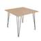 21ELEGANT.009 Стол обеденный квадратный ELEGANT (900*900*731)