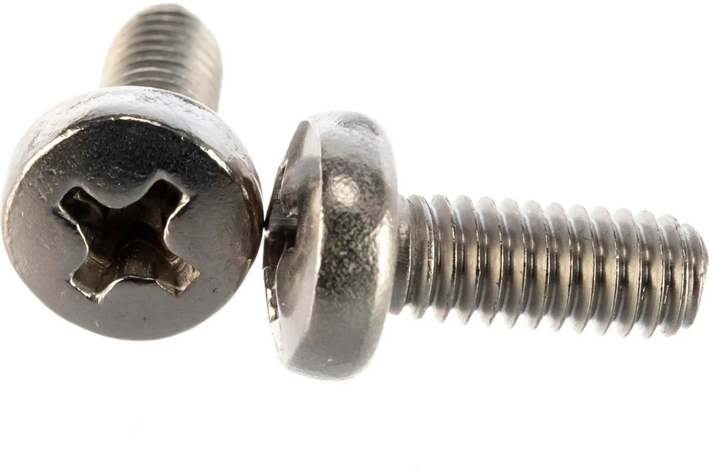 4х8 Винт полукруг. нерж. А2 DIN7985 PH (100 шт.)