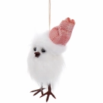 Подвеска «Новогодняя совушка» 12 см, Розовый (микс дизайнов)