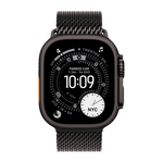 Умные часы Apple Watch Ultra 3 (2025) GPS + Cellular, 49mm, Black Titanium Case with Black Titanium Milanese Loop, S