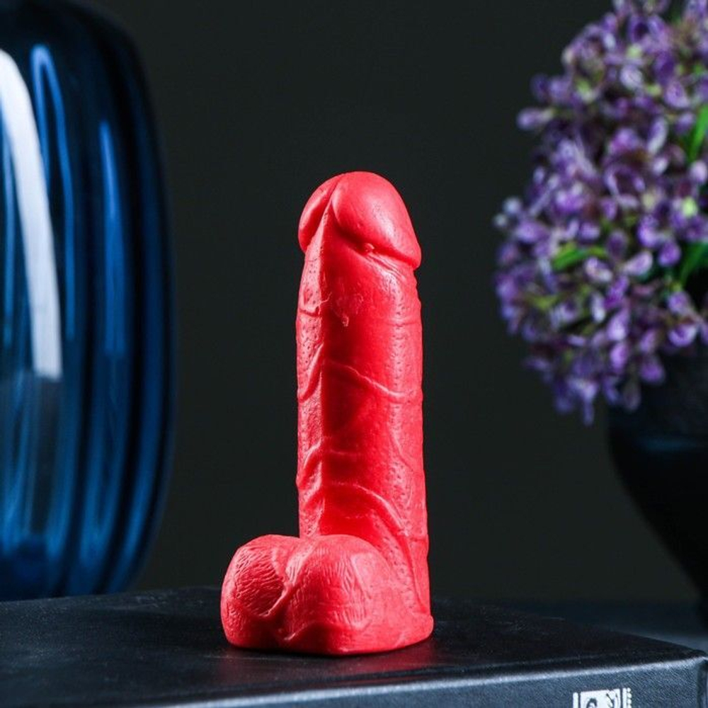 Красное фигурное мыло "Фаворит"