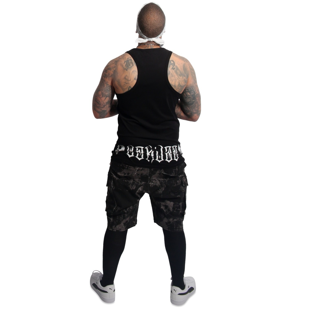 Майка YAKUZA Mouth Slim Racer Tanktop Black