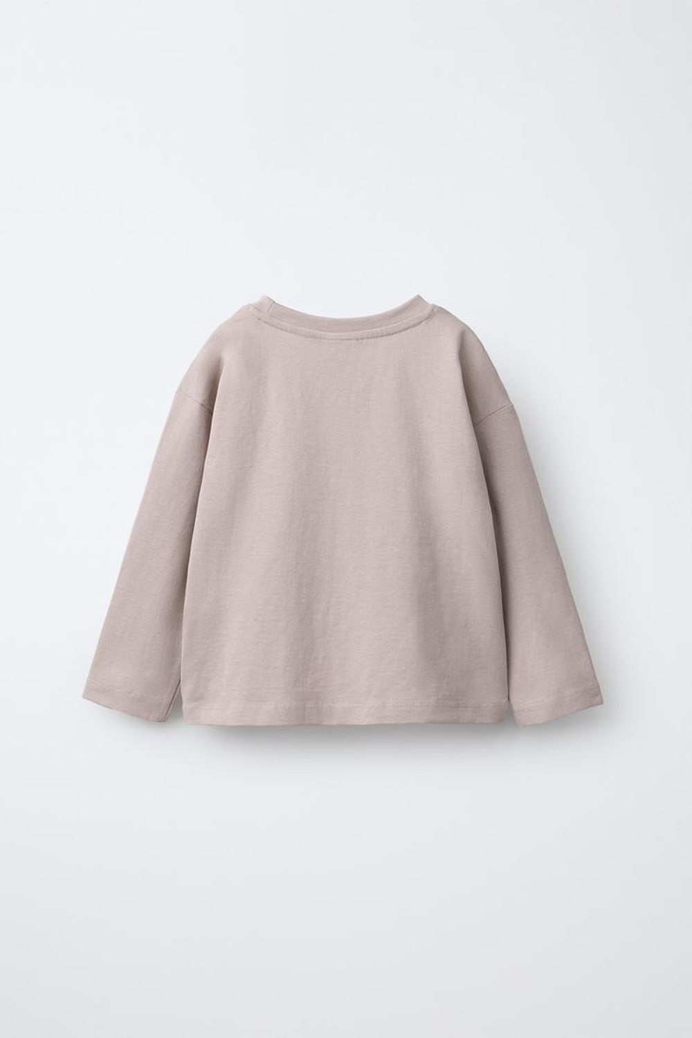 ZARA НАБОР ИЗ ТРЕХ ФУТБОЛОК, СИРЕНЕВЫЙ