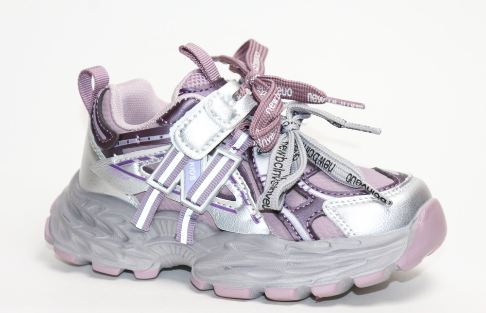 Кроссовки детские демисезонныее Пчёлка Доми арт. 6717-purple