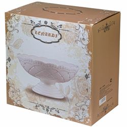 Lenardi 110095 Фруктовница на ножке 26см. СЕВЕРНОЕ СИЯНИЕ в под.уп.(х6) Керамика