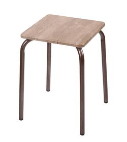 Табурет "Комфорт 2" ТКМ2 на 4-х опорах разборный, МДФ, Ника