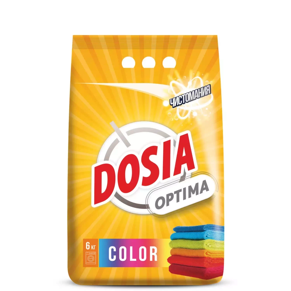 DOSIA Optima 6кг  КОЛОР  порошок д/стирки  (3 шт. кор.)