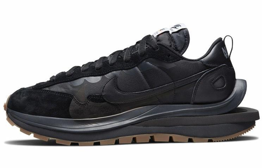 Кроссовки Sacai X Nike Vaporwaffle Black And Gum