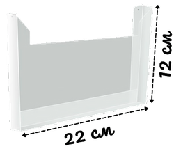 Карман А5 объемный горизонтальный Пэт 1 мм