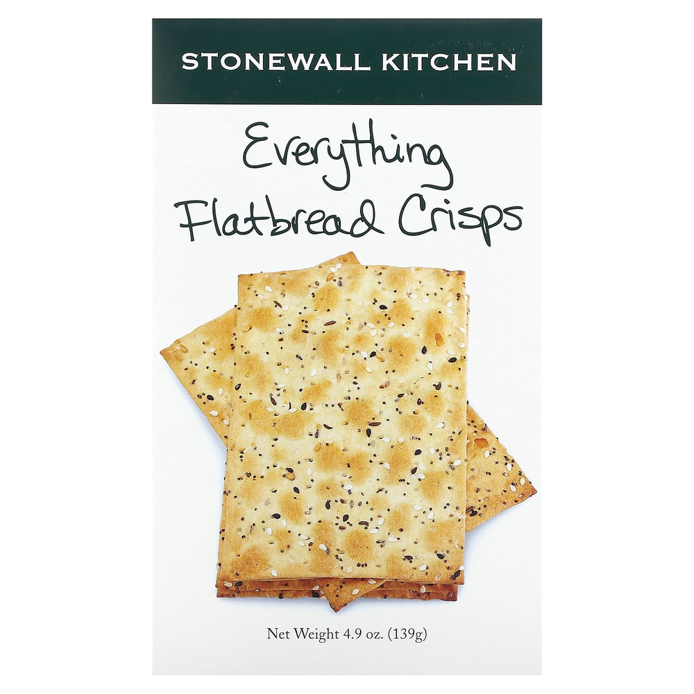 Stonewall Kitchen, Everyone, хрустящая лепешка, 139 г (4,9 унции)