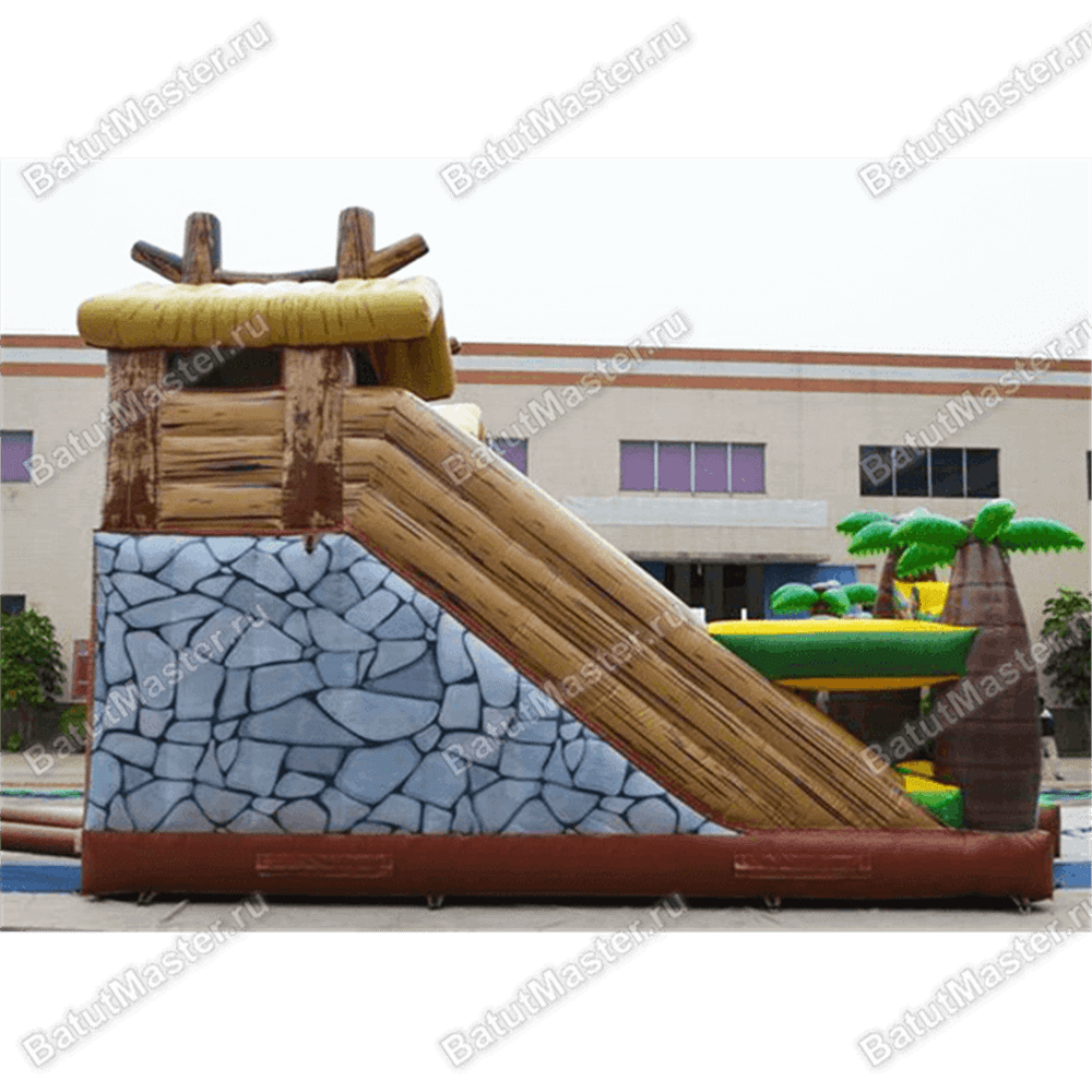 Надувной батут "Лесной мостик"
