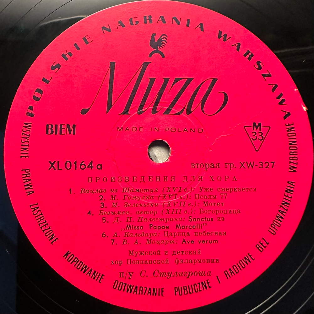 Хор мальчиков и мужчин Государственной филармонии в Познани (Польша)