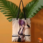 Сумка шоппер с принтом Адский Рай