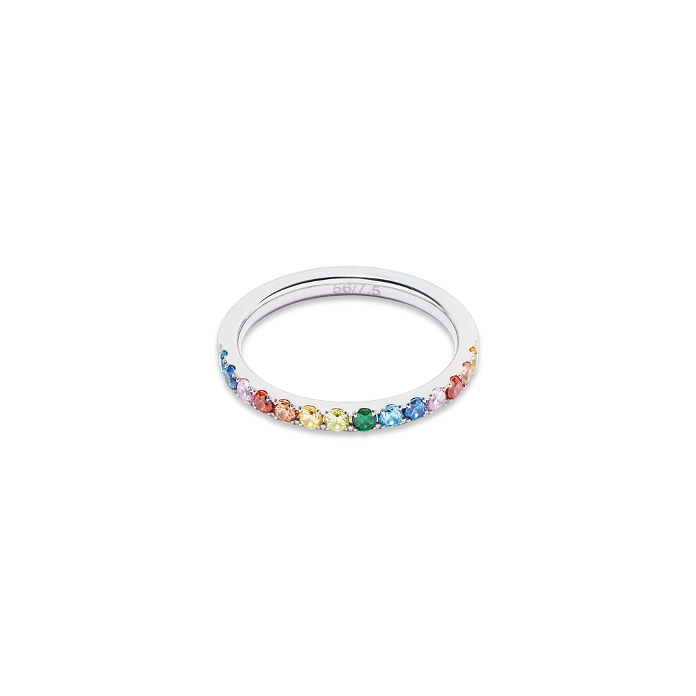 Кольцо Coeur de Lion Multicolour Silver 0146/40-1517 54