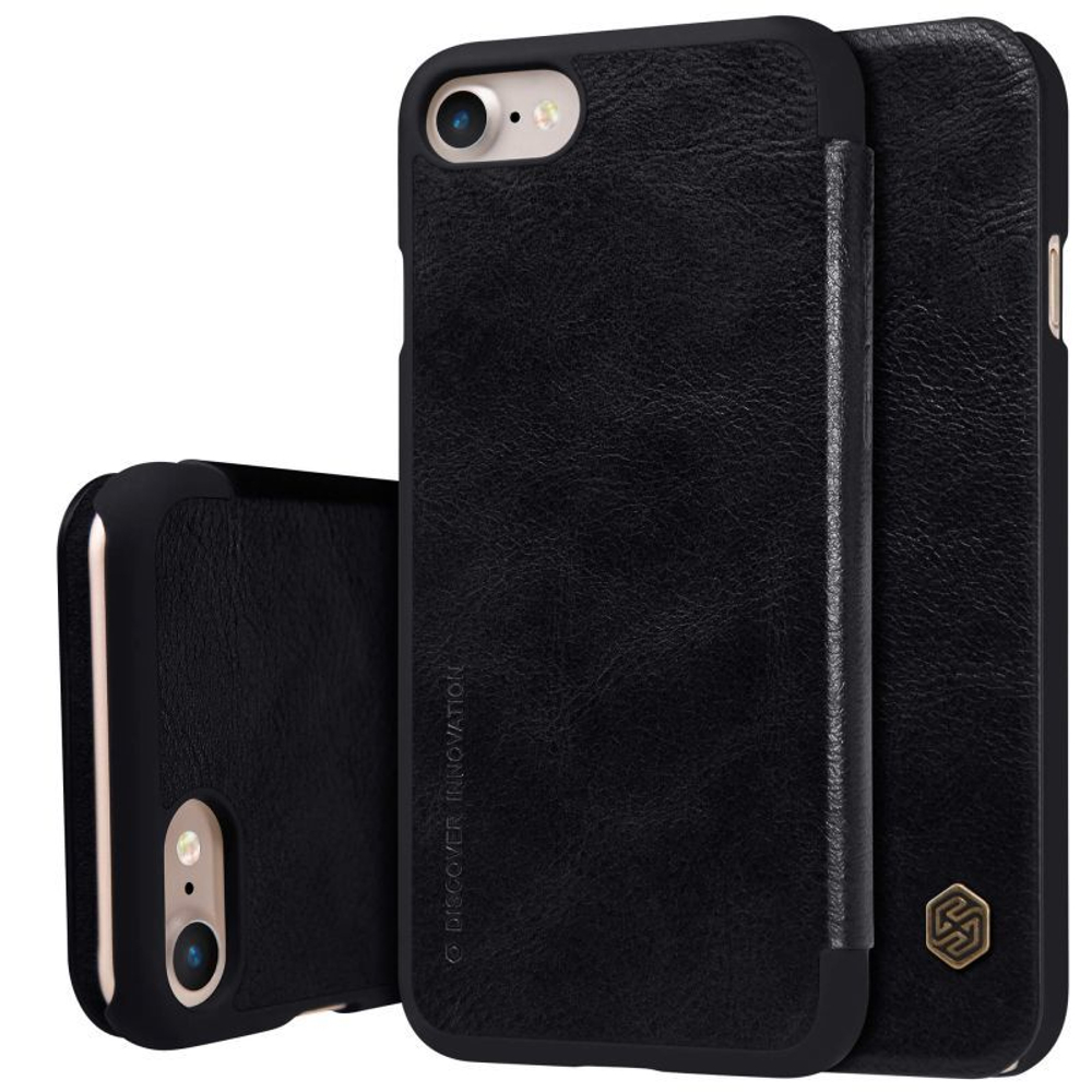 Кожаный чехол-книжка Nillkin Leather Qin для iPhone 7 / 8 / SE 2020