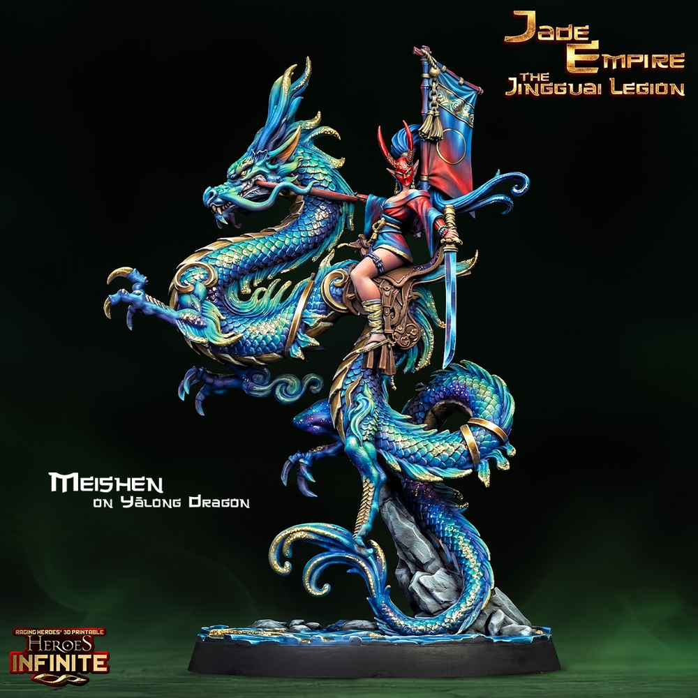 Meishen on Yalong Dragon