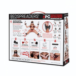 Романтический набор для БДСМ-игр с лепестками роз (Цвет: черный)