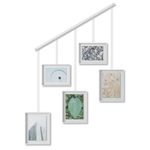 Панно для фотографий exhibit, белое, 5 эл.