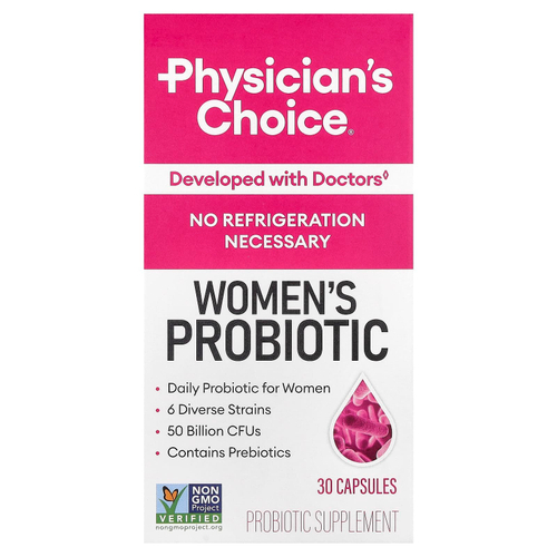 Physician's Choice, пробиотик для женщин, 30 капсул