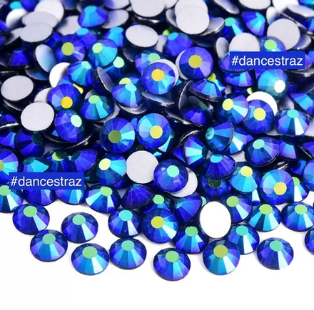 Стразы клеевые, Montana AB, P60, SS16, 1440, (F2)