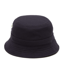 Теннисная кепка Lacoste Organic Cotton Bucket Hat - небесный