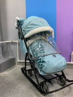 Коляска комбинированная «Ника Детям 7-5K» мятный с шишкой (арт. НД7-5K/3)