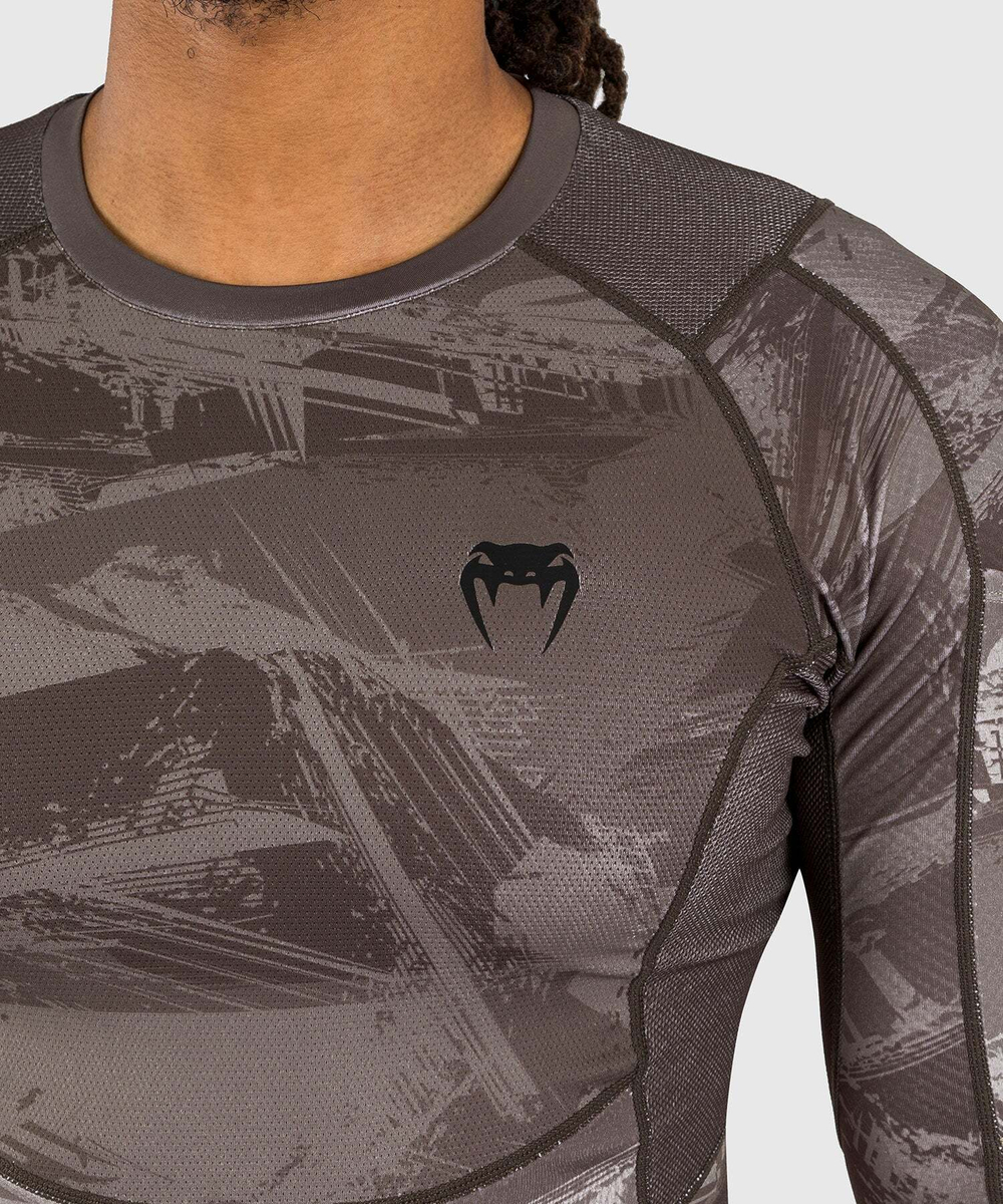 Рашгард Venum Electron 3.0 LS Sand