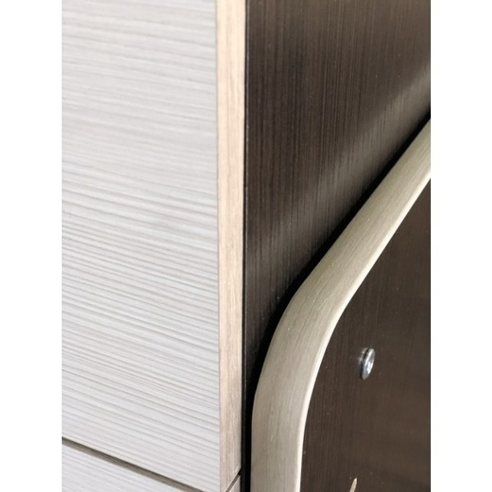 Кровать детская с комодом и ящиками "Колибри" (венге/бодего св.)