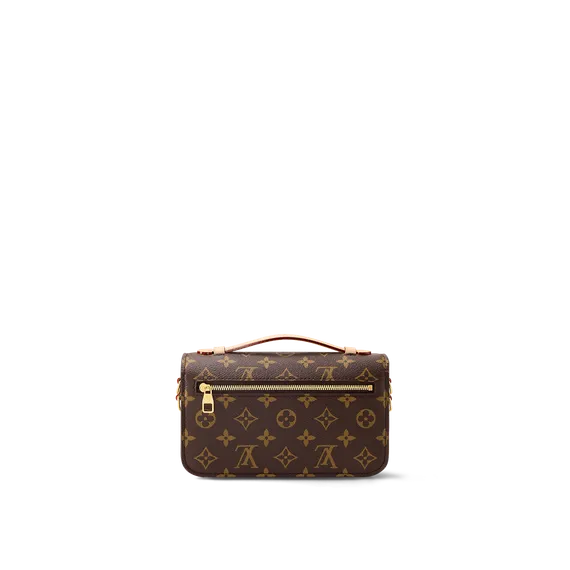 Сумка Louis Vuitton Pochette Metis East West коричневый