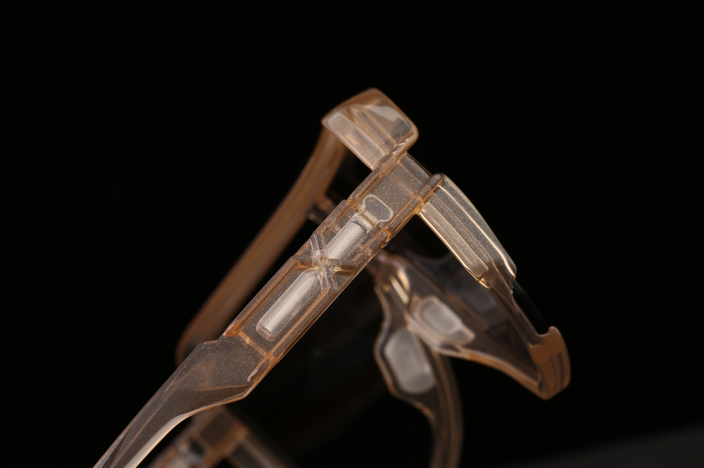 Спортивные очки HILX Newblood Shiny Crystal Orange / Gold Mirror Lens