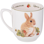 Кружка фарфоровая 380мл «Лови счастье» 85-1977