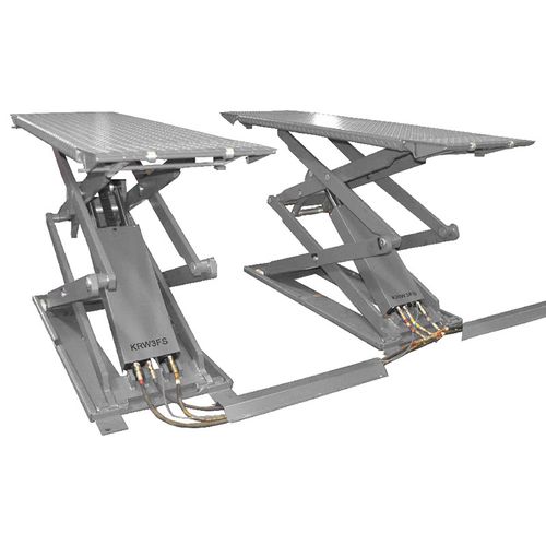 KraftWell (KRW3FS) Подъемник ножничный короткий г/п 3000 кг напольный