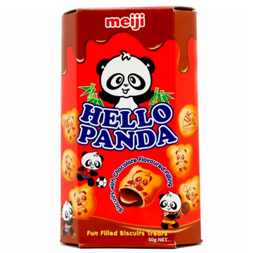 Печенье Meiji Hello Panda с шоколадной начинкой, 45 г (Индонезия)