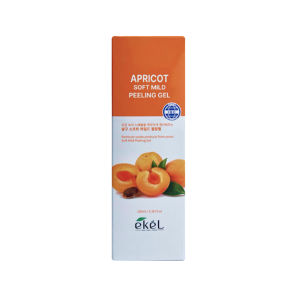 [Ekel] Natural Clean Peeling Gel Apricot - Пилинг для лица с экстрактом абрикоса, 100 мл