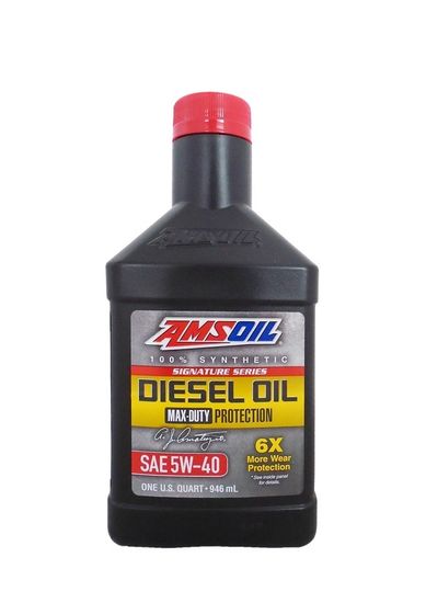 AMSOIL Signature Series Max-Duty Synthetic Diesel Oil 5W-40