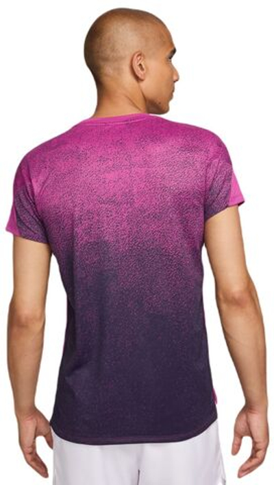Мужская теннисная футболка Nike Court Slam Dri-Fit Tennis - Фиолетовый