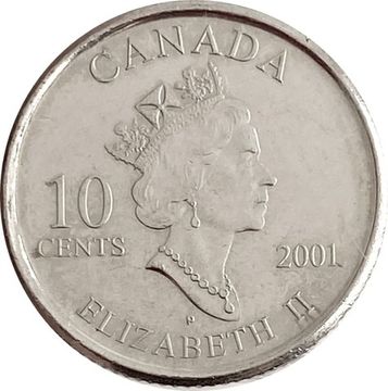 10 центов 2001 Канада «Международный год добровольцев»