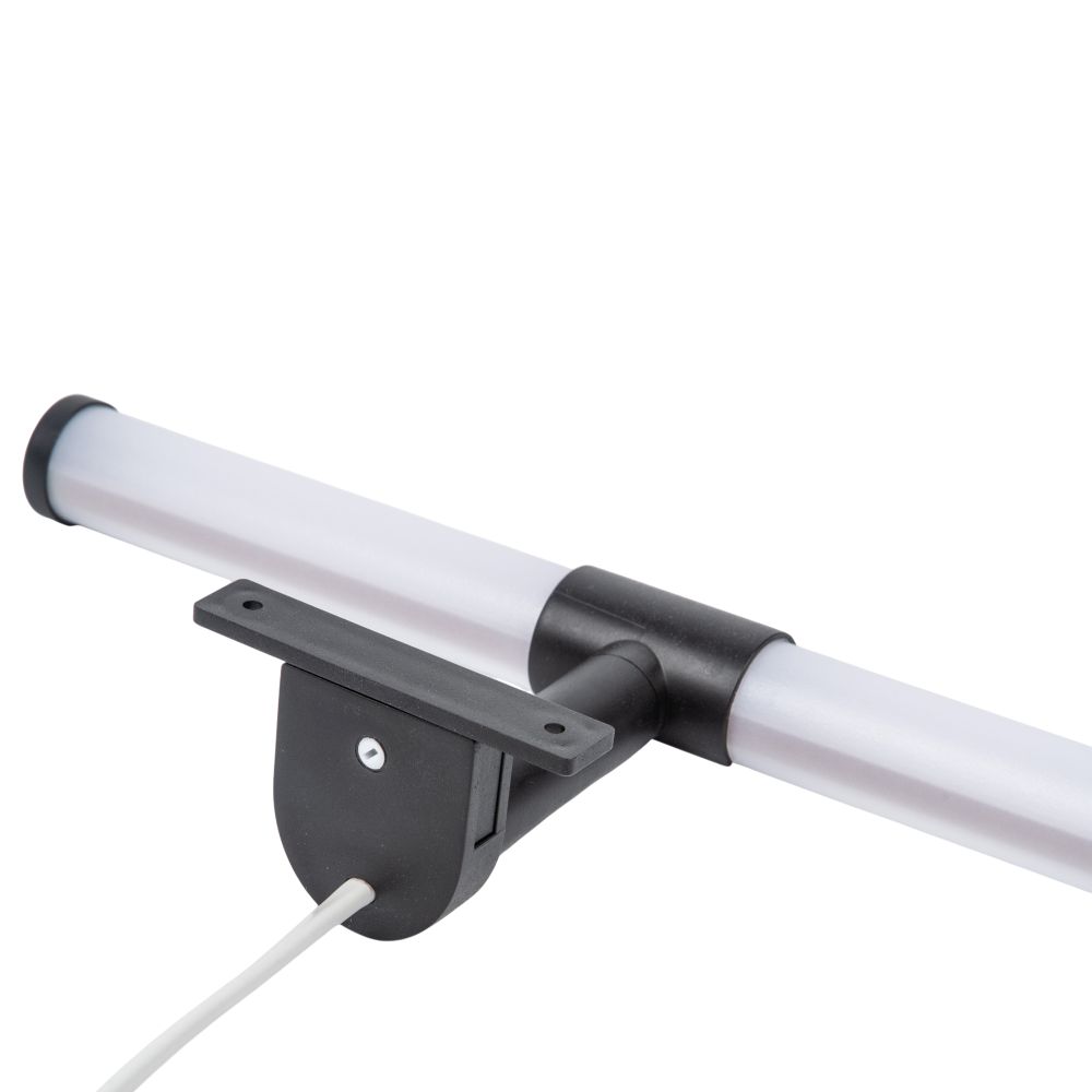 ULT-F37-6W-4500K IP44 BLACK Светодиодный светильник для подсветки мебели и зеркал ванной комнаты. Черный. ТМ Uniel