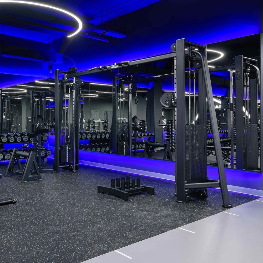 A3010 Вертикальный держатель для олимпийских грифов (на 8 шт) TANGEN