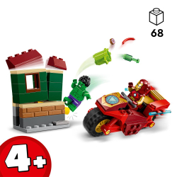 LEGO Marvel Super Heroes - Железный человек с мотоциклом и Халком 76287 / артикул   76287  / GTIN 5702017590103